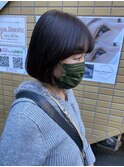 シルエット美なショートボブ