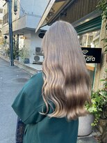 ラミ(L'ami)&nbsp;【矢後あやこ】ガーリーフェミニンロング/ミルクティーベージュ