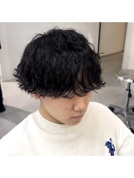 ニコフクオカヘアーメイク(NIKO Fukuoka Hair Make) 「NIKO」波巻きツイスパ強めカールパーマ　福岡天神
