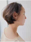 耳掛け丸みショートボブ【lino伊阪すずか/辻堂】