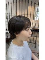 ボラトゥ(Bora two)&nbsp;大人可愛い20代30代40代　前下がりショートボブ丸みショート