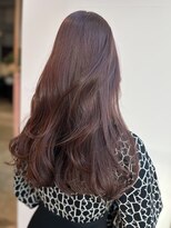 ウィクシーミミ 栄矢場町店(wixy mimi)&nbsp;艶ピンクブラウンカラー♪ byRYO