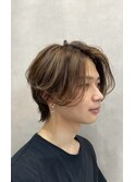 センターパートメンズ
