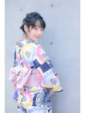 ネオリーブアーチ 武蔵小山店(Neolive arch) 花火大会  浴衣着付け ヘアアレンジ 武蔵小山