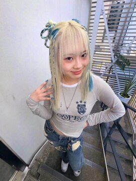 リッチ(RITZY) 【RITZY】Blonde×Turquoise