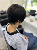似合わせカット/くびれショート/ボリュームダウン