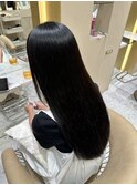 縮毛矯正/髪質改善/ダークグレージュ/透明感カラー/レイヤー