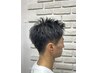 メンズカット+ニュアンスパーマ+プレTr