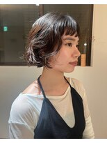 シス(sisu)&nbsp;ボブパーマスタイル