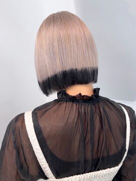 アルバム 渋谷パルコ(ALBUM) 秋色オリーブカラー黒髪透明感カラーくすみベージュ_ba532502