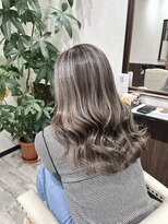 ベルヘアーデザイン 堺東(Belle hair Design)&nbsp;コントラストハイライト/ハイライト/ケアブリーチ/カラー/堺東