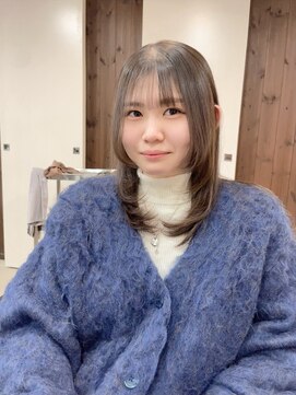 ヘアーアンドエステティック ヴェリス(hair&esthetic Velis) 【Velis】縮毛矯正で超自然なミディアムレイヤー