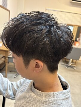 カルムヘアー(Calme hair) 黒髪×短髪