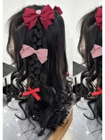 ヘアセット専門店 ナゴミ 渋谷店(nagomi)&nbsp;ハーフツインあみたらし