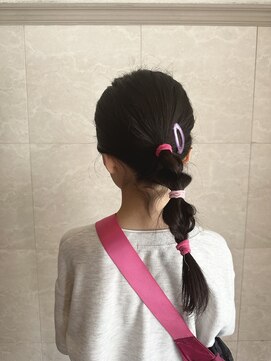 サンクチュアリー ウィズ コネクト(Sanctuary with connect) 簡単ヘアゴムアレンジ