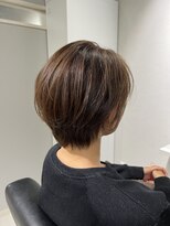 ピアーネ 三宮トアロード店(PIANE)&nbsp;収まりGoodなショートスタイル◇オリーブグレー