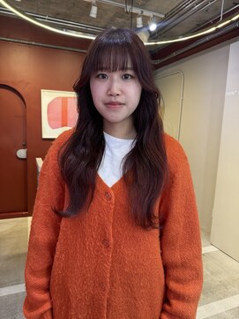 ローレンジウ(LOREN JU) 透明感髪質改善ベージュダブルカラーミルクティーグレージュ