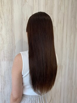 ソポレ(sopolle)の写真/【美しい艶髪が続く♪】縮毛矯正じゃない、新しいトリートで髪質改善！ナチュラルストレートを実現☆