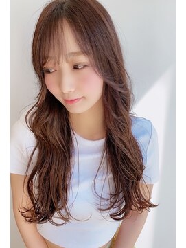 バイエイト(X８) 韓国風レイヤー×オリーブアッシュグレージュ