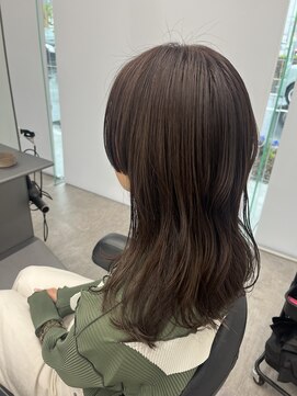 ガルボヘアー 桟橋店(garbo hair) 透明感カラー　艶髪　ゆる巻き　ロング　トリートメント