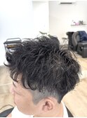 ショート×パーマ