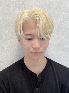 ルースト 八王子店(ROOST) ブロンドセンターパート