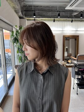 アドア 横浜(ADORE) 【ADORE横浜】レイヤーボブ×グレージュ