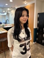 ヘアーブレイス(hair brace)&nbsp;千葉駅/オリーブグレー/小顔/ココアベージュ