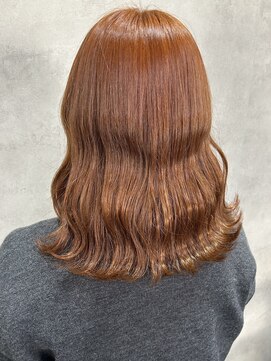 ルノン フィージュ(LUNON fieju) 黒髪クラゲヘアーオリーブグレー小顔ココアベージュ