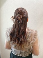 フーバイケンジ(fuu + KENJE)&nbsp;【misa】結婚式ヘア/ハーフアップ/カチモリ