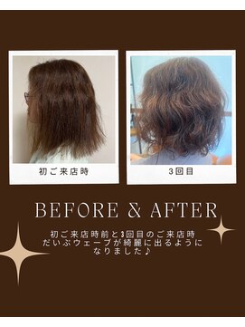 ルームヘアサロン(room hair salon) 10ヶ月の変化