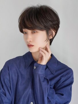 インセプション 銀座(INCEPTION) 切りっぱなしショート・ボブ/絶壁解消/前髪なし/40代/30代/丸顔