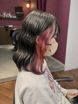 コンクス(CONKS)&nbsp;ブリーチ1回～インナーカラー