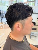 ガーデン 小山店(garden)&nbsp;宇都宮メンズカットメンズパーマ波巻きスパイラルパーマツイスパ