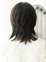 モッズヘア メン 仙台愛子駅前店(mod's hair men)&nbsp;20代30代韓国風センターパートブラックウルフメンズカットb仙台