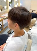 men's曲がる縮毛矯正/ストレートパーマ/前髪縮毛矯正/本厚木