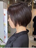 イルミナカラー×ミラジェリィで叶える艶ショートボブ◎