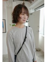 パーヴ(palve)&nbsp;【熊谷】ゆるふわニュアンスレイヤーボブパーマ