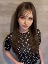 ヘアプレイスソル (HAIR PLACE SoL)&nbsp;透明感ナチュラルブラウン/ロング/レイヤーカット