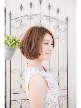 ミエルヘアーエスト 新宿店(mielhair est) 【mielhair新宿】大人かわいいゆるふわ♪甘めスウィートボブ☆