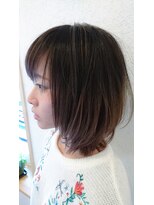 リアム ヘアアンドメイク(liam hair and make)&nbsp;3Ｄグラデーションカラーボブ