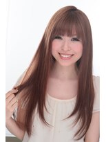 フレイムスヘアーアンドリラックス 西川口店 イルミナカラー!サラ・ツヤロングヘア。