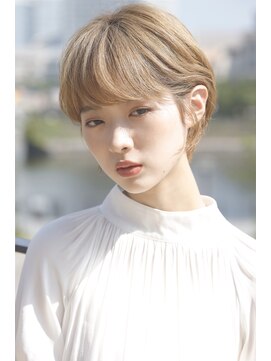 エムスラッシュ みなとみらい馬車道店(M SLASH) M.SLASH馬車道/クールショート/くすみカラー/フォギーベージュ