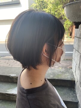 ロイジー(roijir) 【roijir】表参道 おしゃれショート×ダークアッシュ