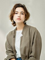 ヘアアンドスパ モーブ 世田谷(hair&SPA Mauve) ひし形シルエット 小顔ウルフレイヤー ナチュラルグラデーション