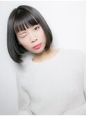 縮毛矯正でボブを楽に