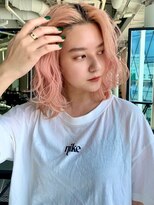 ゲーム 吉祥寺店(GAME)&nbsp;ピンクベージュ/ダブルカラー/ケアブリーチ/髪質改善/原宿