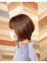 ヘアートゥリース(hair trees) 秋オレンジ系カラー×ネオウルフ