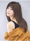 色っぽロング_チェリーブラウンフェミニンロング_29119