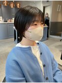 【堀 真悠子】小顔前髪マッシュショート 【前髪カット】【柏】